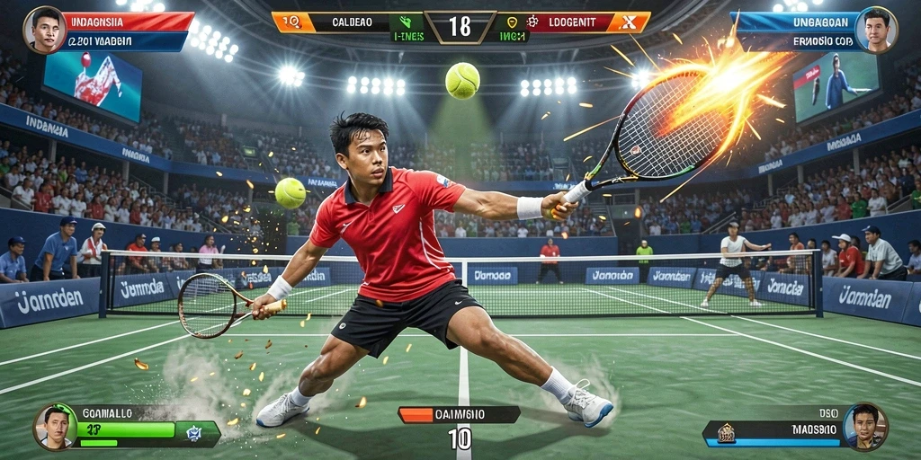 Tampilan awal yang menarik dan mudah dinavigasi.