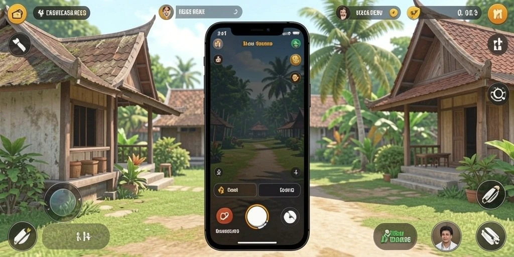 Screenshot menampilkan aksi karakter utama dalam pertempuran.