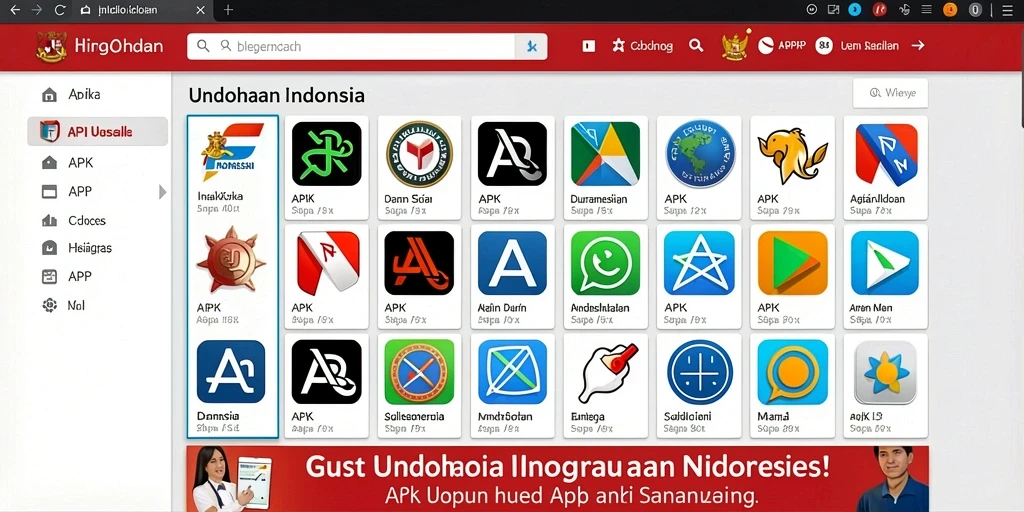 Tampilan antarmuka utama yang menarik dan intuitif.