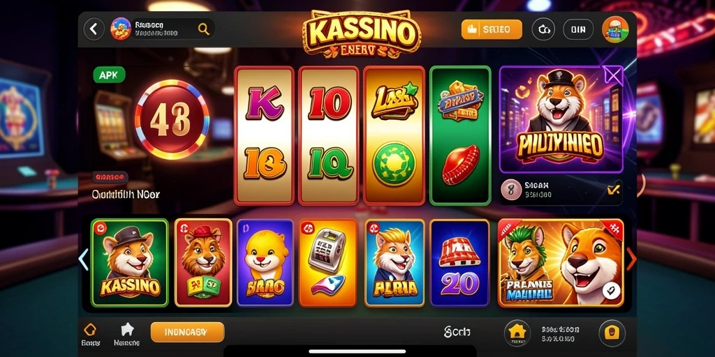 Tampilan fitur permainan slot yang menarik.