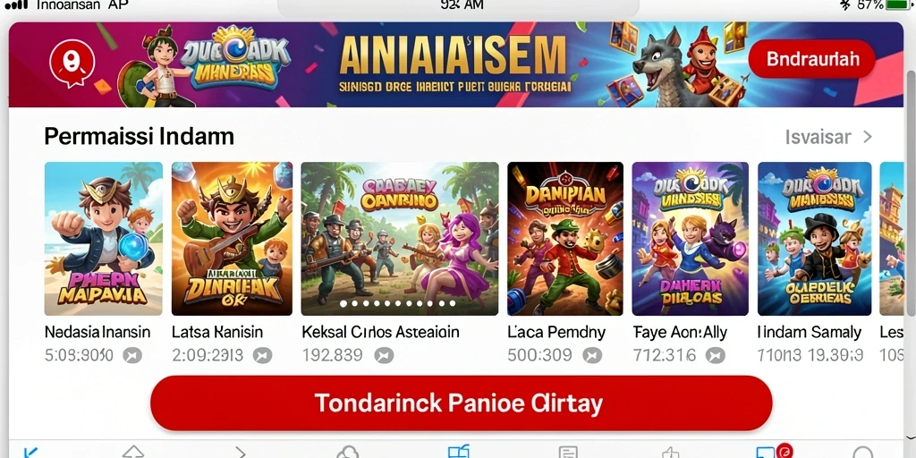 Tangkapan layar petualangan epik dalam DEWI567.