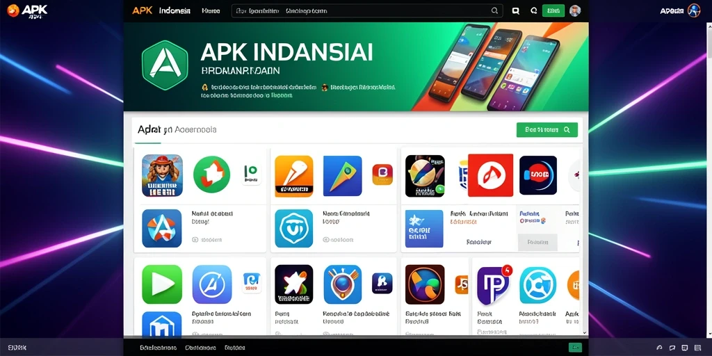 Antarmuka utama yang menawan dan user-friendly.