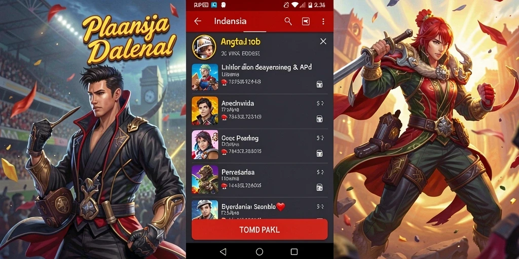 Tampilan awal yang menarik dan intuitif.