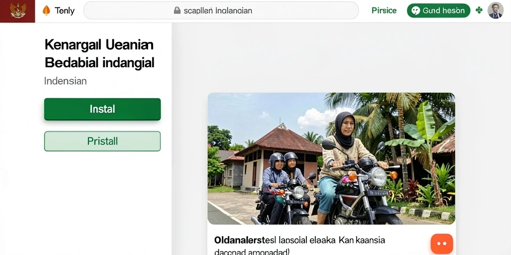 Tampilan antarmuka yang menarik dan mudah digunakan.