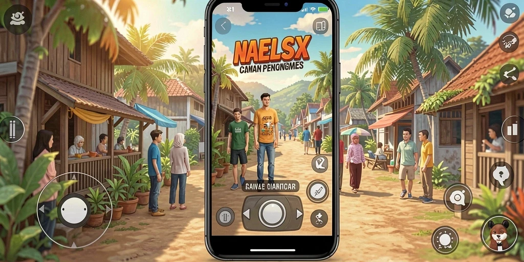 Tampilan menu yang intuitif dan mudah dinavigasi.