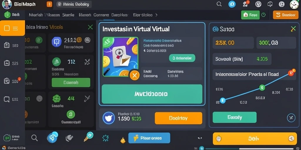 Tampilan menu permainan yang menarik dan intuitif.