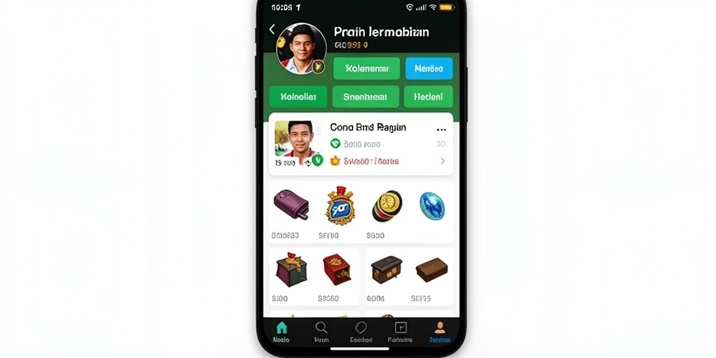 Tampilan awal game yang menawan dan penuh warna.