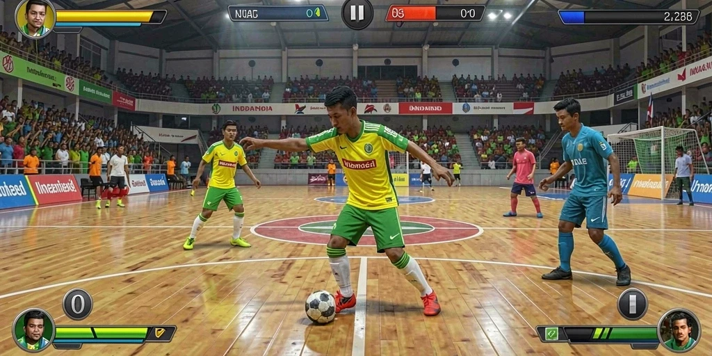 Tampilan antarmuka yang menarik dan user-friendly.