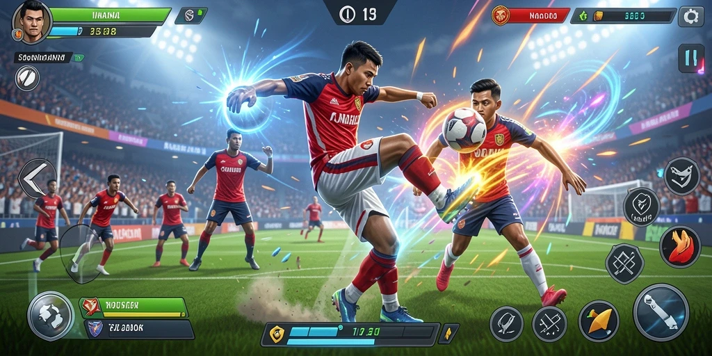 Tampilan awal permainan dengan pilihan slot menarik.
