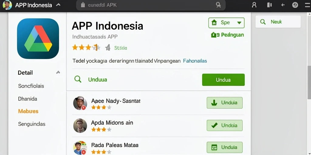 Tampilan awal yang memukau dan user-friendly.