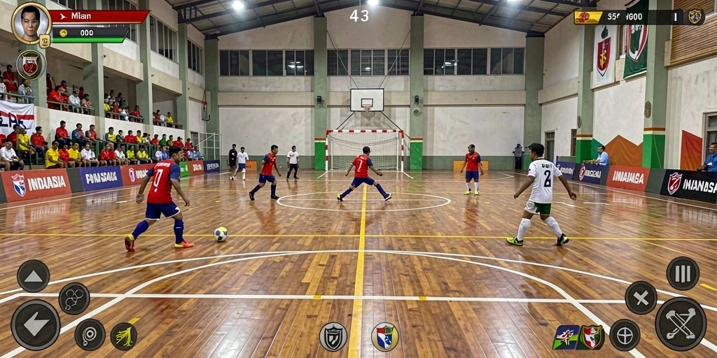 Tampilan antarmuka yang modern dan menarik.