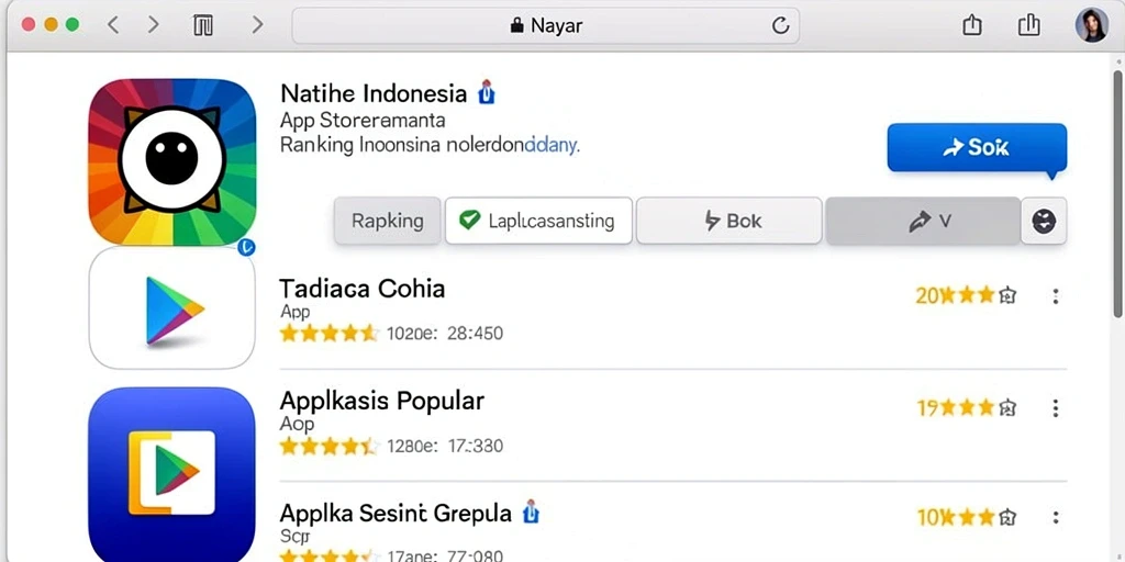 Tampilan antarmuka pengguna yang ramah dan modern.