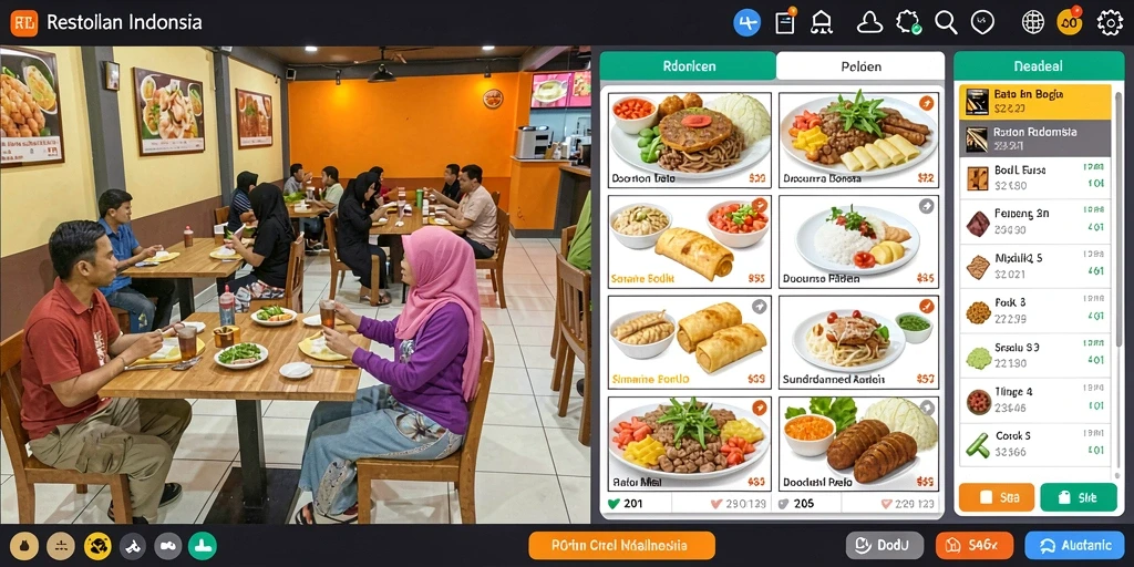 Tampilan utama VIRUS88 dengan antarmuka yang menarik.