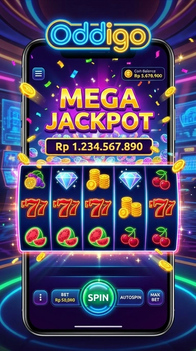 Cuplikan layar menu unduhan oddigo untuk perangkat Android